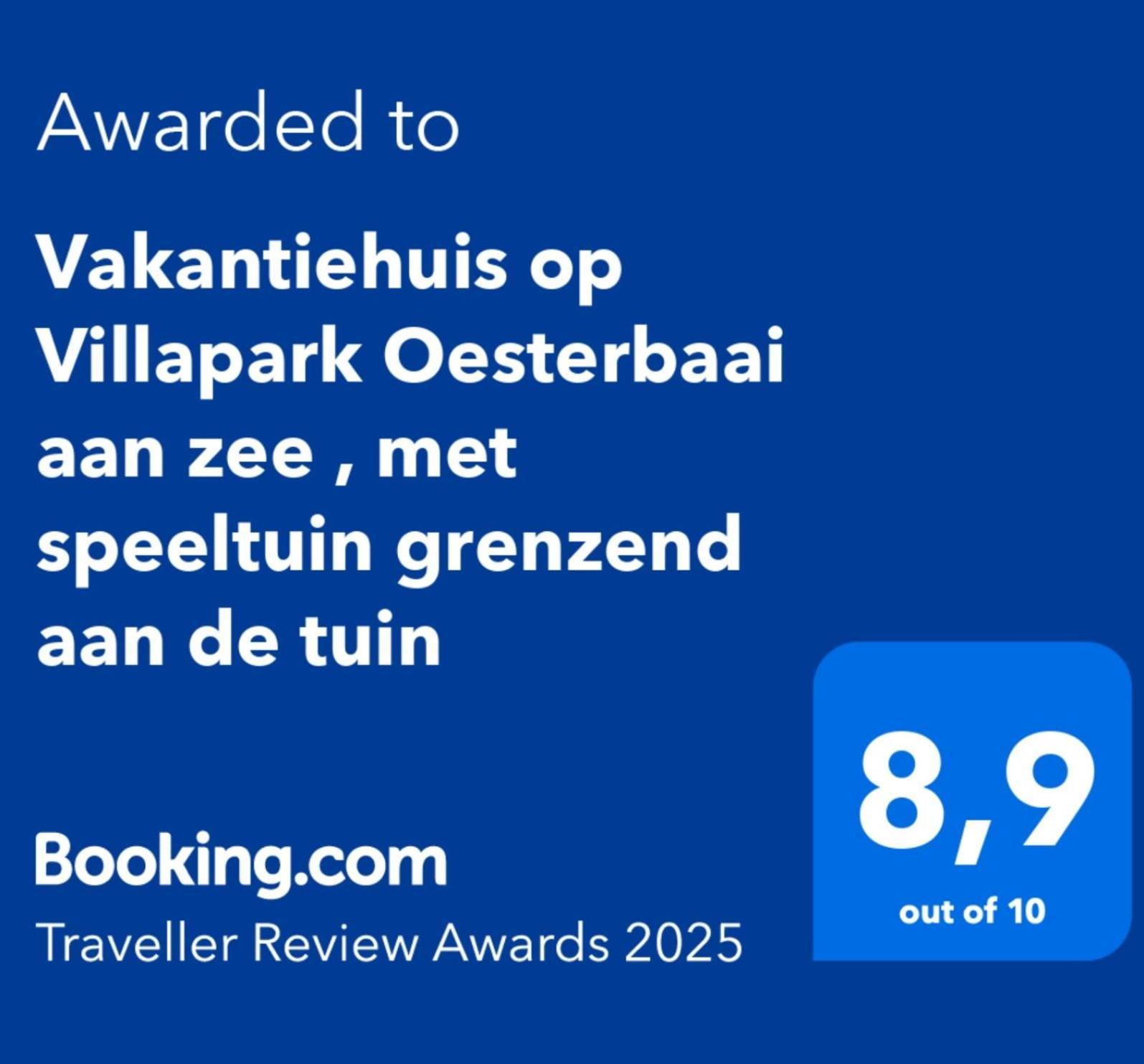 Vakantiehuis Op Villapark Oesterbaai Aan Zee , Met Speeltuin Grenzend Aan De Tuin Wemeldinge Exterior photo